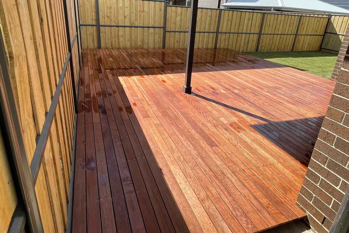 PATIO AND DECK